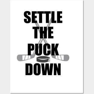 Settle The Puck Posters and Art